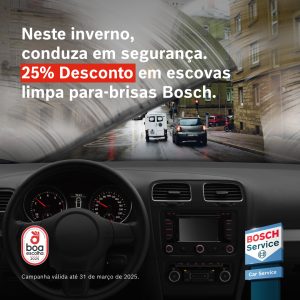 Escovas Limpa vidros Bosch